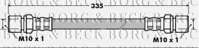 BORG & BECK bbh7199 -  Тормозной шланг